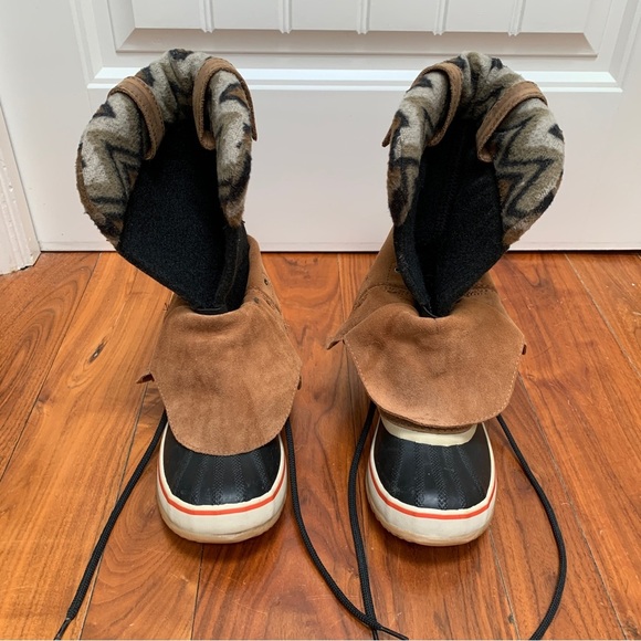 Sorel Joan of Artic Knit II Waterproof Lace Up Mid Calf Boots 6 - Picture 5 of 13